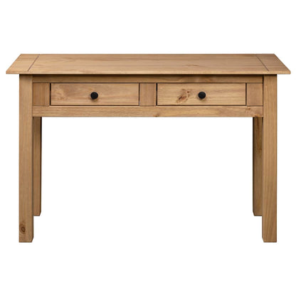282679 vidaXL Console Table 110x40x72 cm Solid Pine Wood Panama Range