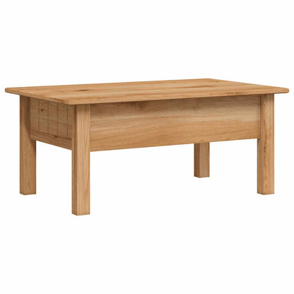 282682 vidaXL Coffee Table 100x60x43,5 cm Solid Pine Wood Panama Range