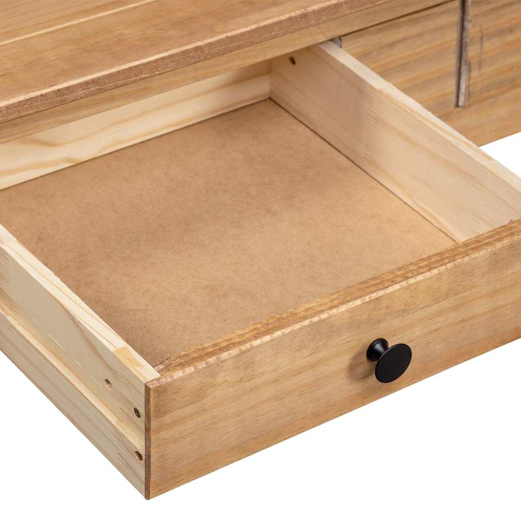 282682 vidaXL Coffee Table 100x60x43,5 cm Solid Pine Wood Panama Range