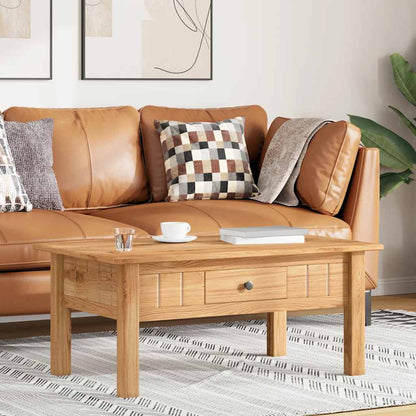 282682 vidaXL Coffee Table 100x60x43,5 cm Solid Pine Wood Panama Range