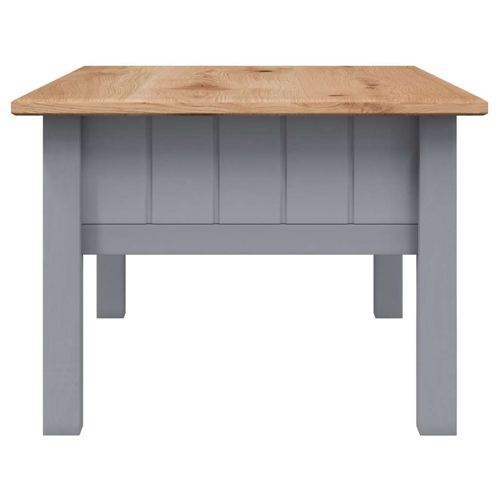 vidaXL Coffee Table Grey 100x60x43.5 cm Solid Pine Wood Panama Range