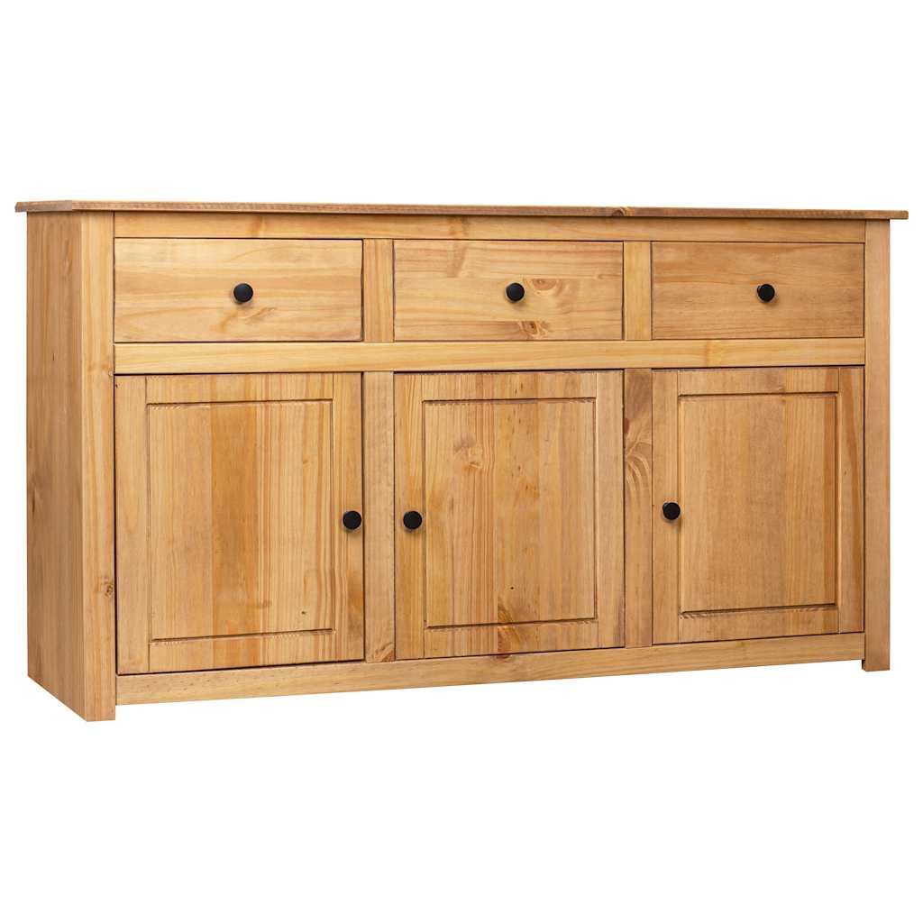 282703 vidaXL Sideboard 135x40x80 cm Solid Pinewood Panama Range
