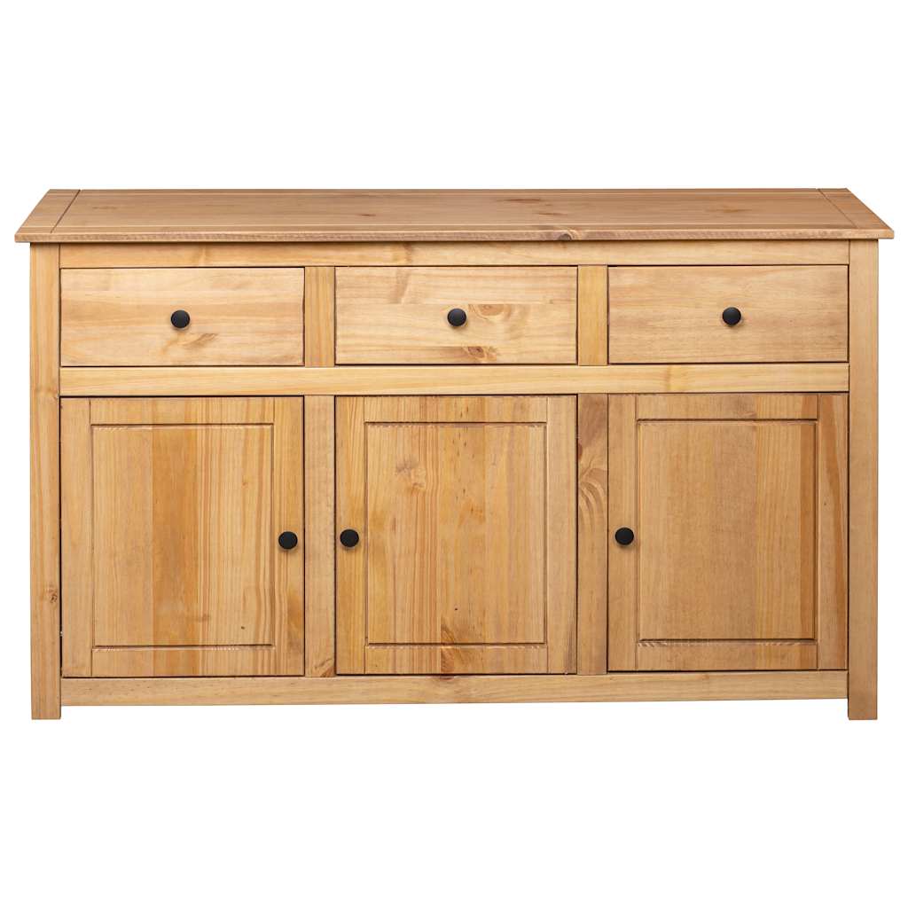 282703 vidaXL Sideboard 135x40x80 cm Solid Pinewood Panama Range