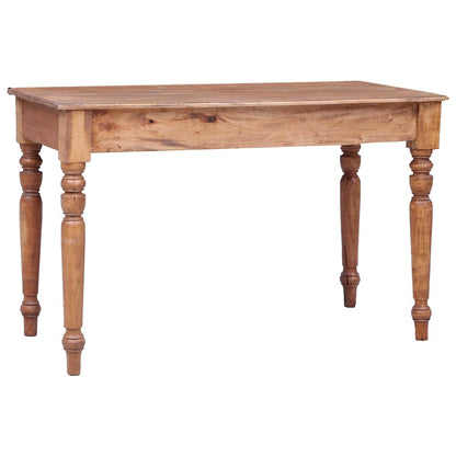 vidaXL Desk with Drawers 117x57x75 cm Solid Mahogany Wood