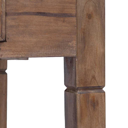 vidaXL Writing Desk | Warm Brown | Solid Mahogany Wood | Medium | Writing Desk