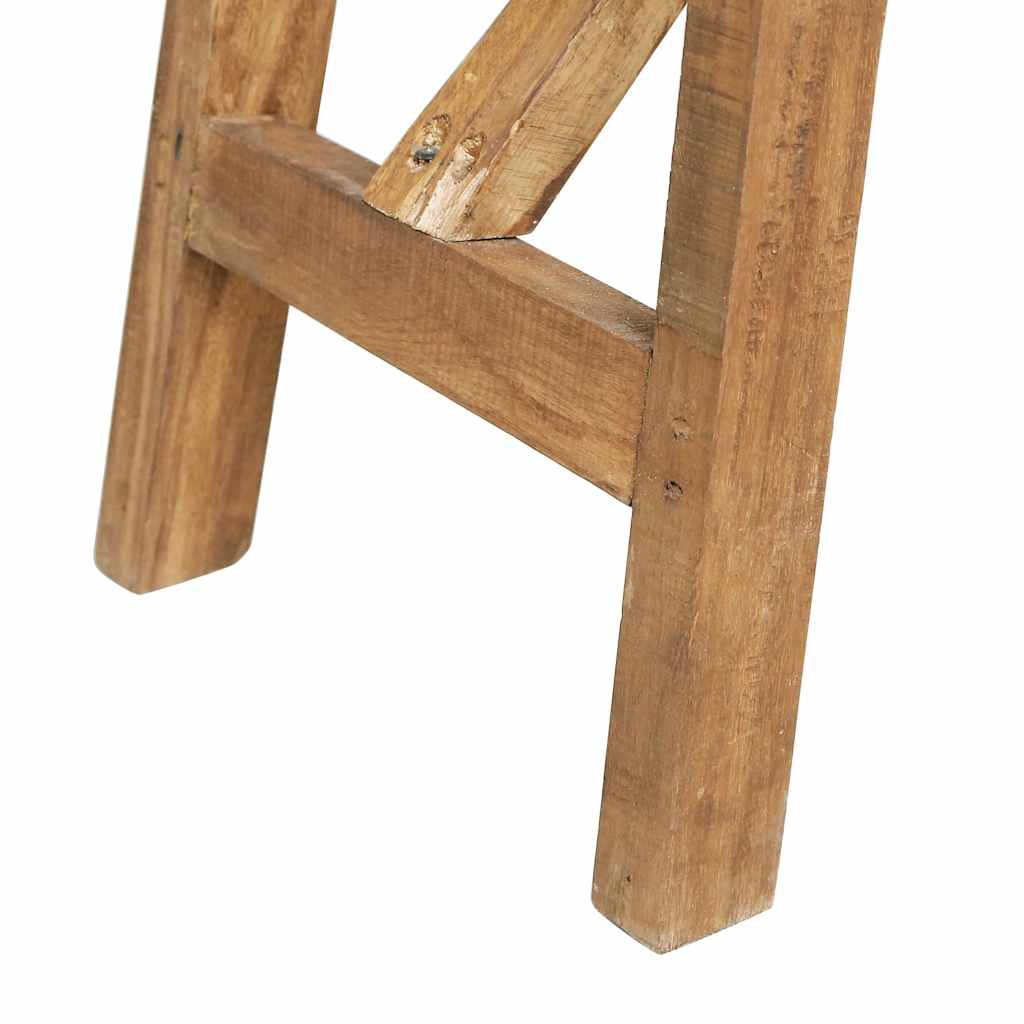 vidaXL Console Table 130x40x80 cm Mixed Recycled Wood