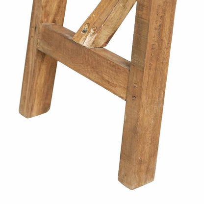 vidaXL Console Table 130x40x80 cm Mixed Recycled Wood