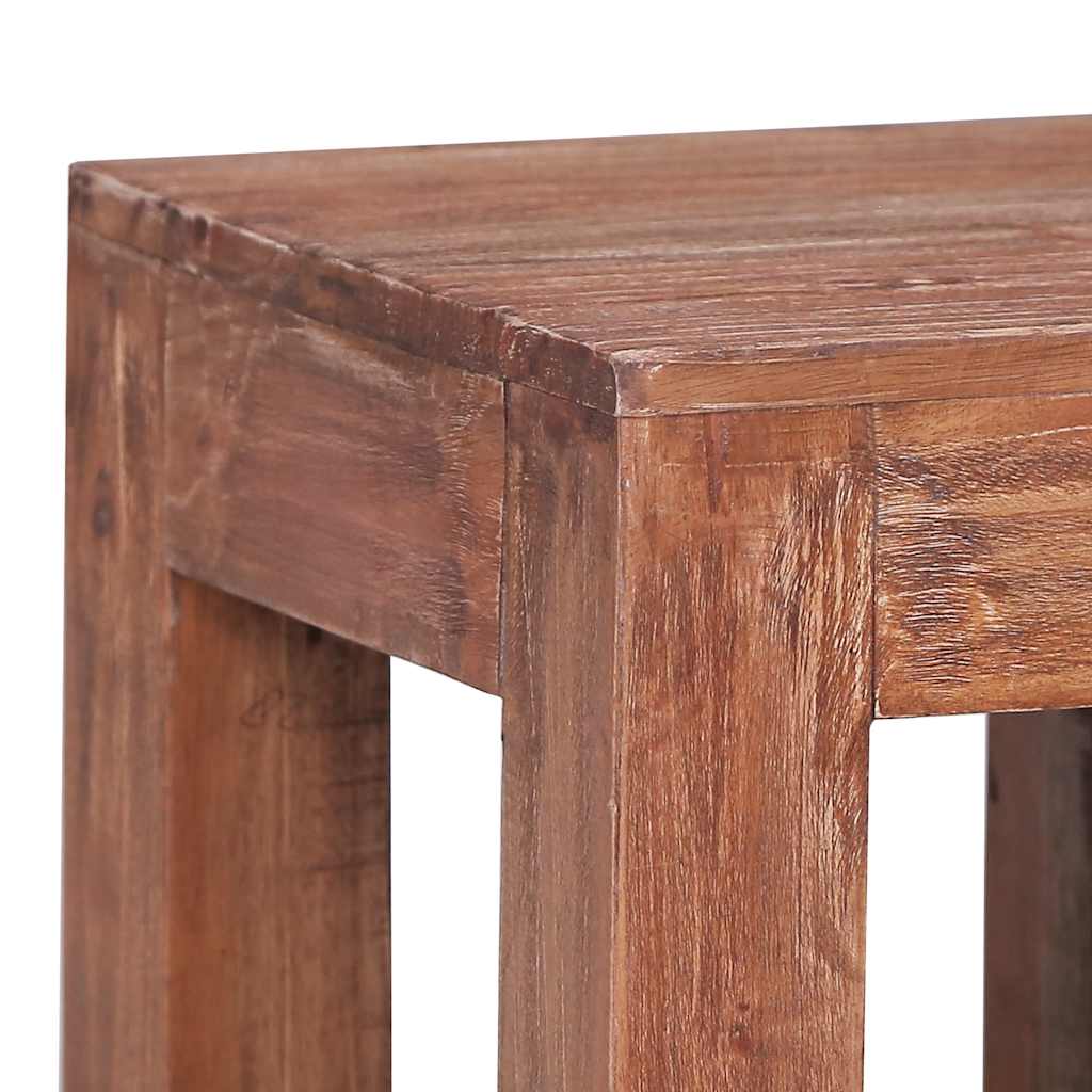 283919 vidaXL Coffee Table 30x30x30 cm Solid Mahogany Wood