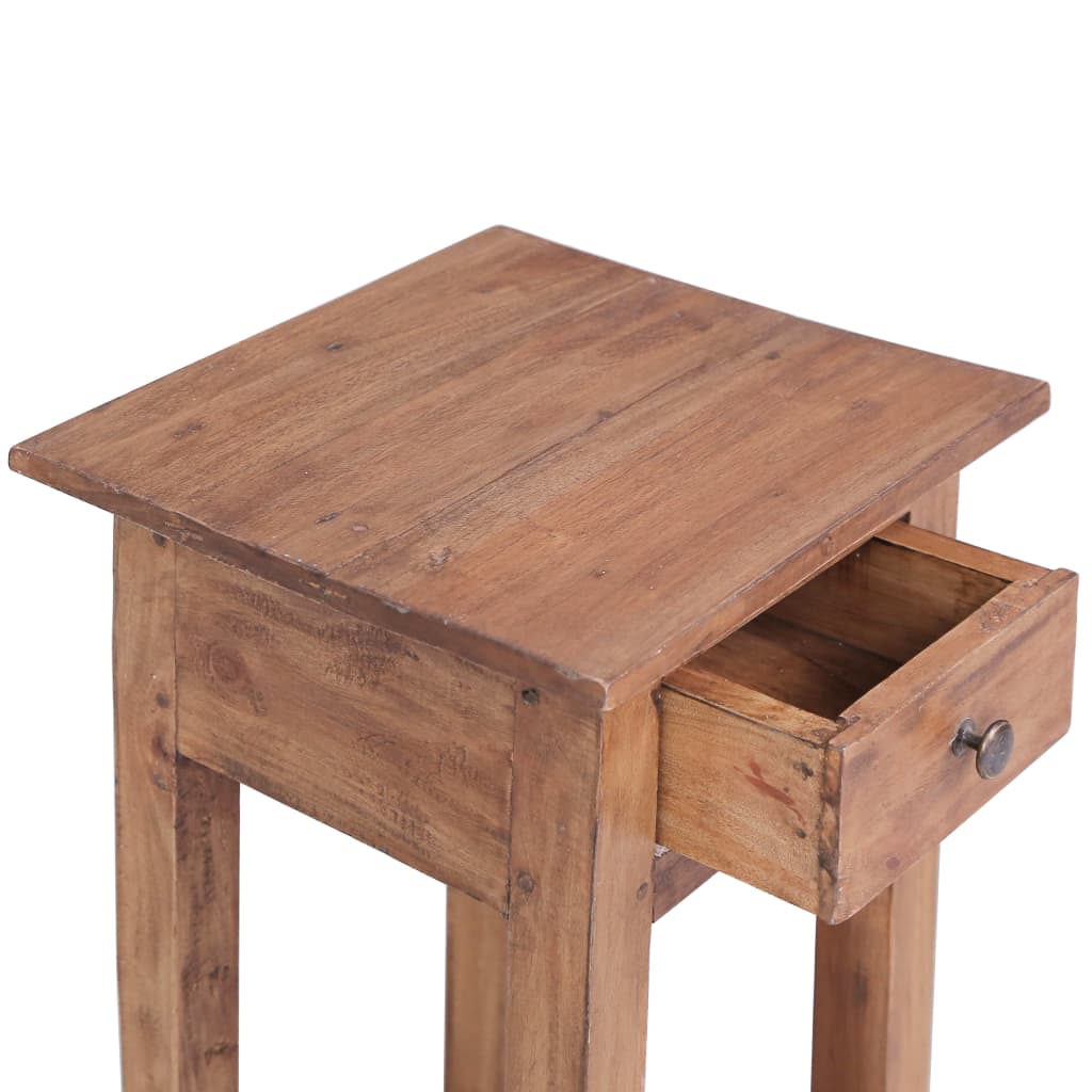 283923 vidaXL Plant Stand 30x30x75 cm Solid Mahogany Wood