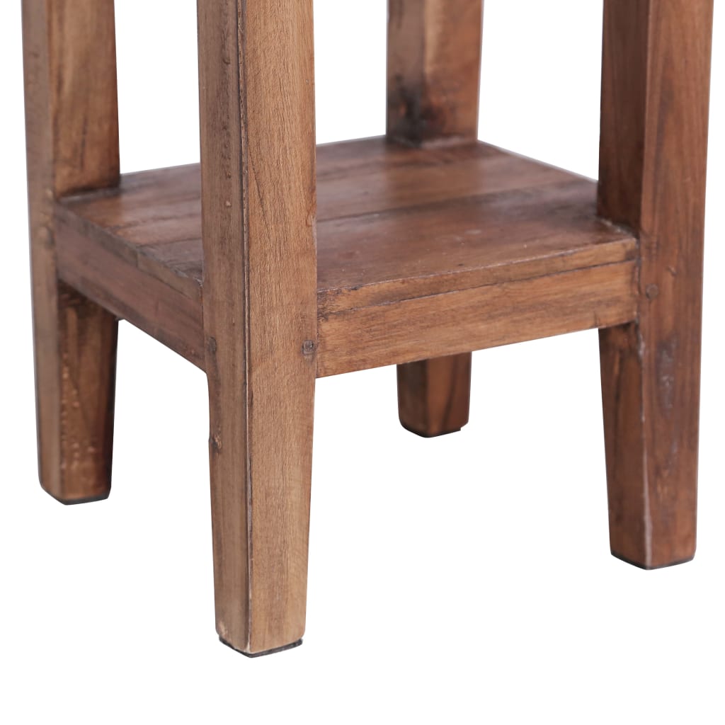 283923 vidaXL Plant Stand 30x30x75 cm Solid Mahogany Wood