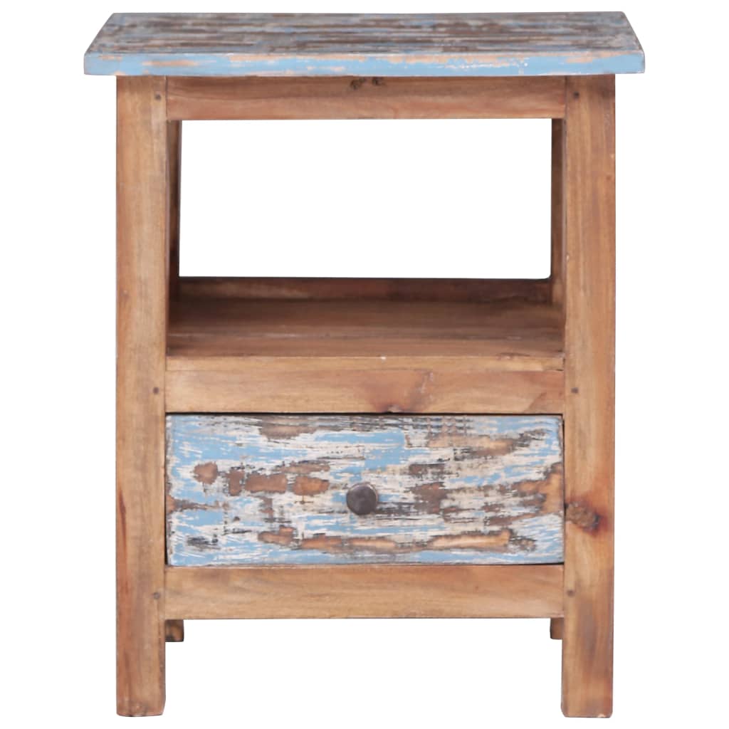 vidaXL Bedside Cabinet 41x30x50 cm Solid Mahogany Wood