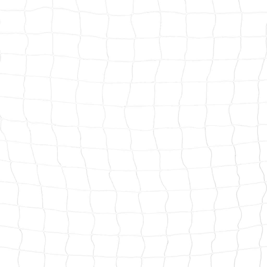 vidaXL Soccer Goal 300x160x90 cm Metal Black and White