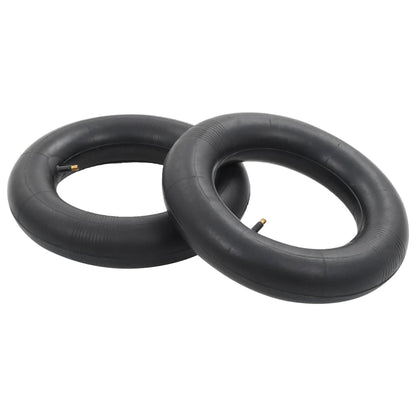 vidaXL Inner Tube | Black | Rubber | Fits sizes 3.50-8/16x4/4.00-8/400x100