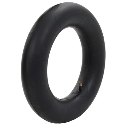 vidaXL Inner Tube | Black | Rubber | Fits sizes 3.50-8/16x4/4.00-8/400x100