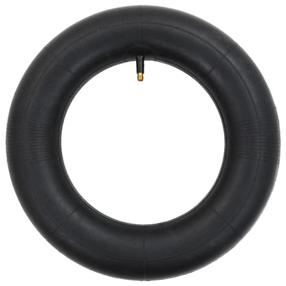vidaXL Inner Tube | Black | Rubber | Fits sizes 3.50-8/16x4/4.00-8/400x100