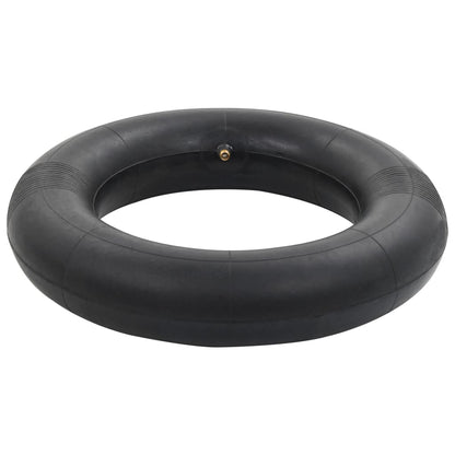 vidaXL Inner Tube | Black | Rubber | Fits sizes 3.50-8/16x4/4.00-8/400x100