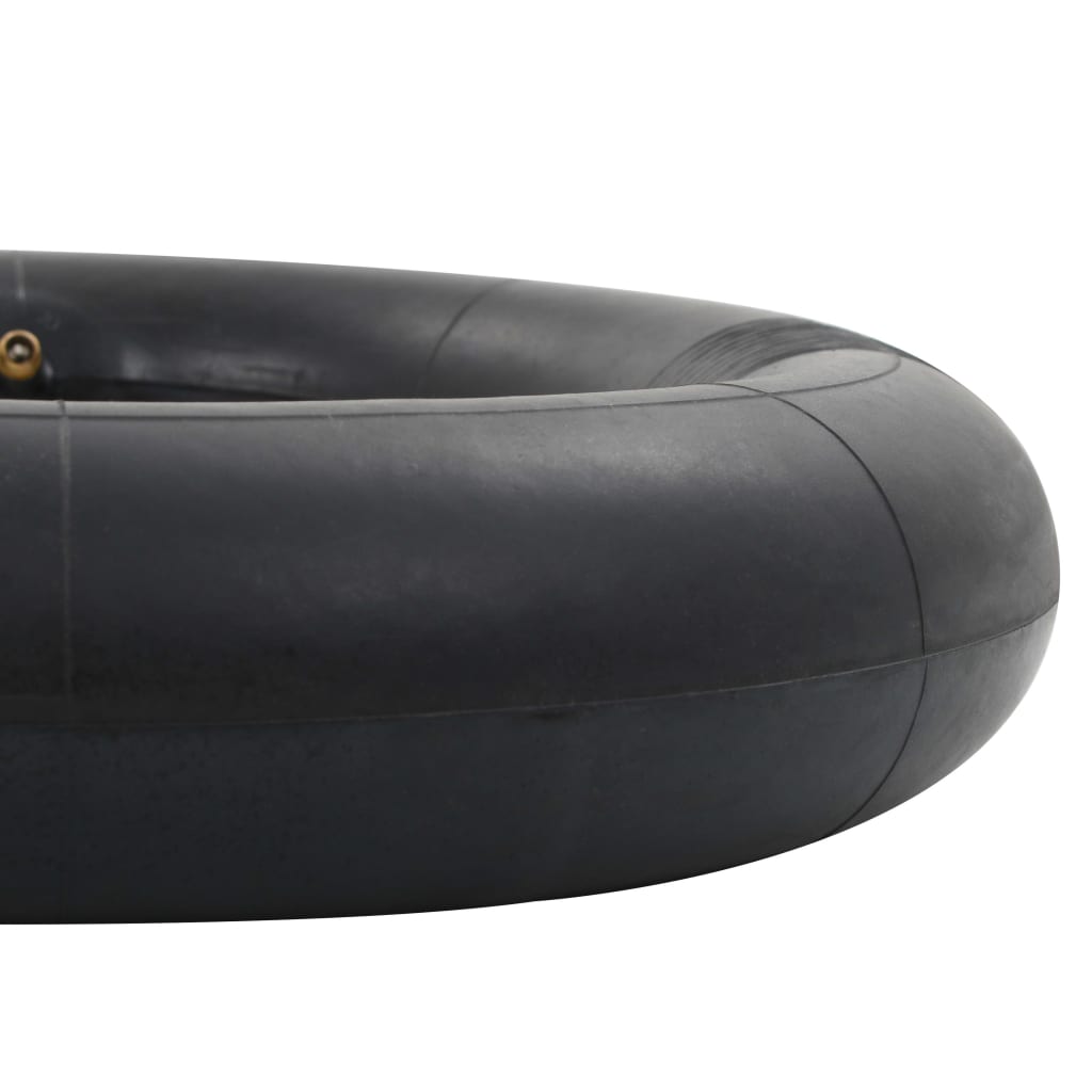 vidaXL Inner Tube | Black | Rubber | Fits sizes 3.50-8/16x4/4.00-8/400x100