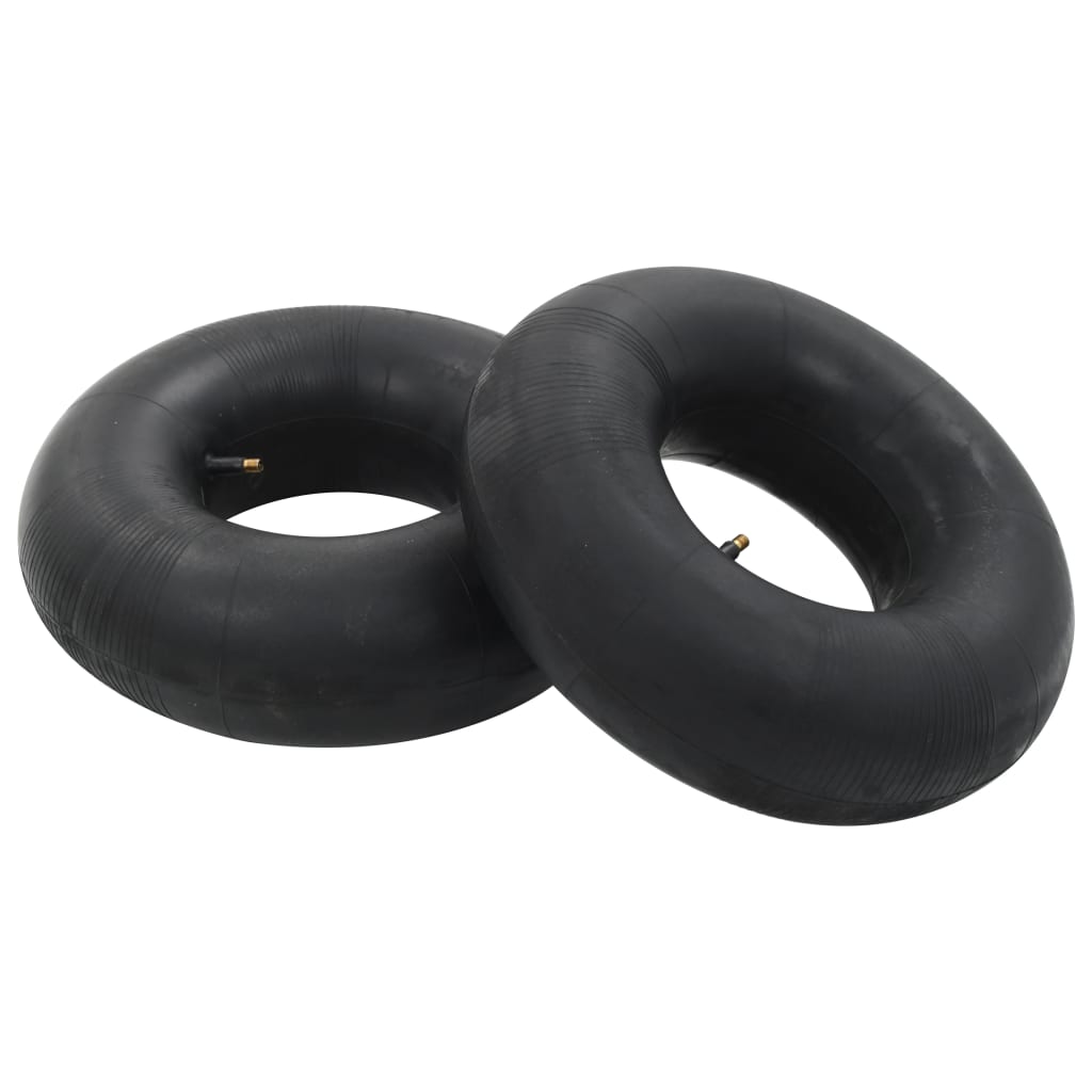 vidaXL Tyre And Inner Tube | Black | Rubber | Heavy Weight Endurance