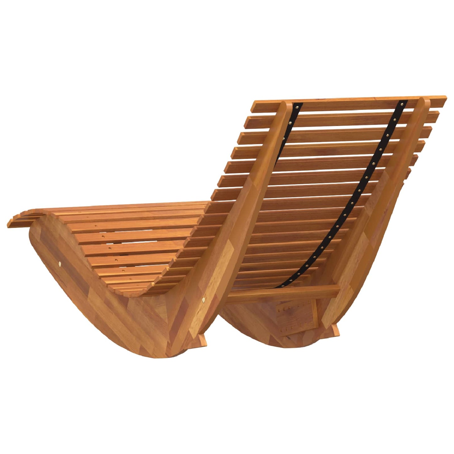 vidaXL Rocking Sun Loungers 2 pcs Acacia Wood