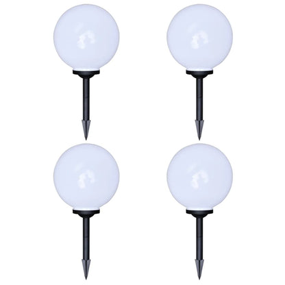 vidaXL Outdoor Pathway Lamps 4 pcs LED 30 cm with Ground Spike