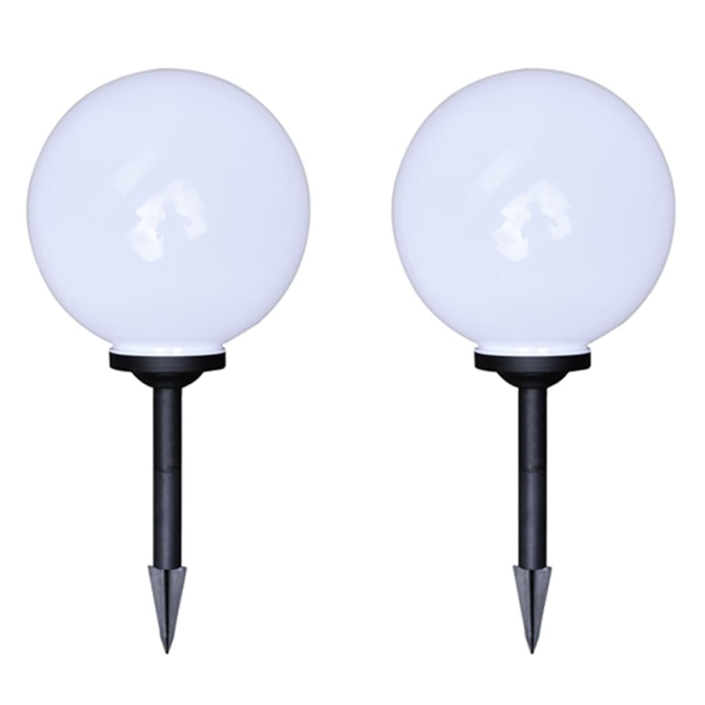 vidaXL Outdoor Pathway Lamps 4 pcs LED 30 cm with Ground Spike