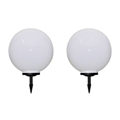 vidaXL Outdoor Pathway Lamps 2 pcs LED 50 cm with Ground Spike
