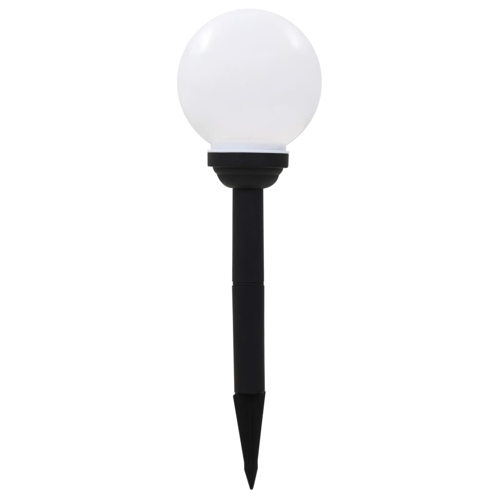 vidaXL Outdoor Solar Lamps 8 pcs LED Spherical 15 cm RGB