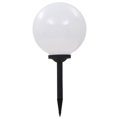 vidaXL Outdoor Solar Lamps 4 pcs LED Spherical 30 cm RGB
