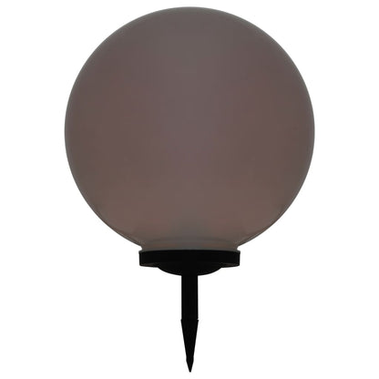 vidaXL Outdoor Solar Lamps 2 pcs LED Spherical 50 cm RGB