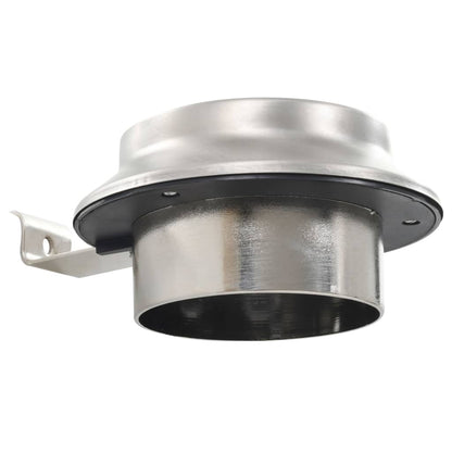 vidaXL Solar Lamp | Set of 12 | Silver | Stainless steel | 12 cm diameter