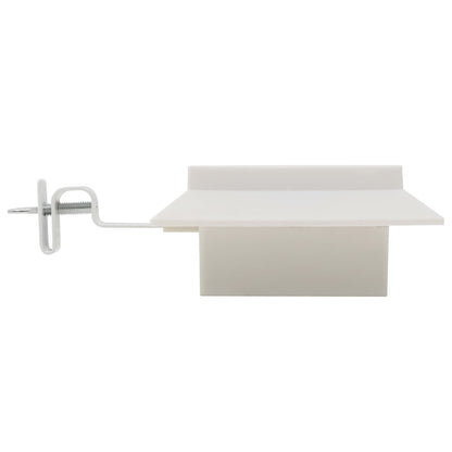 vidaXL Outdoor Solar Lamps 12 pcs LED Square 12 cm White