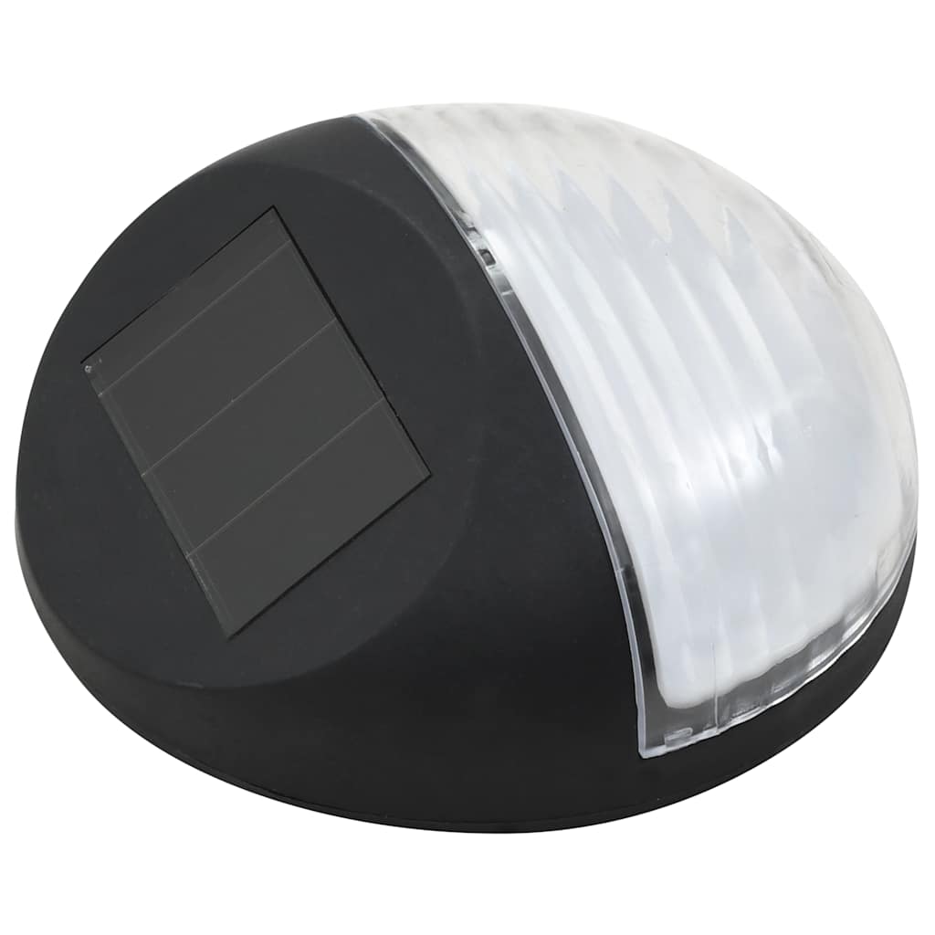 vidaXL Solar Lamp | Set of 24 | Black | Polypropylene | Compact | Solar Lamp