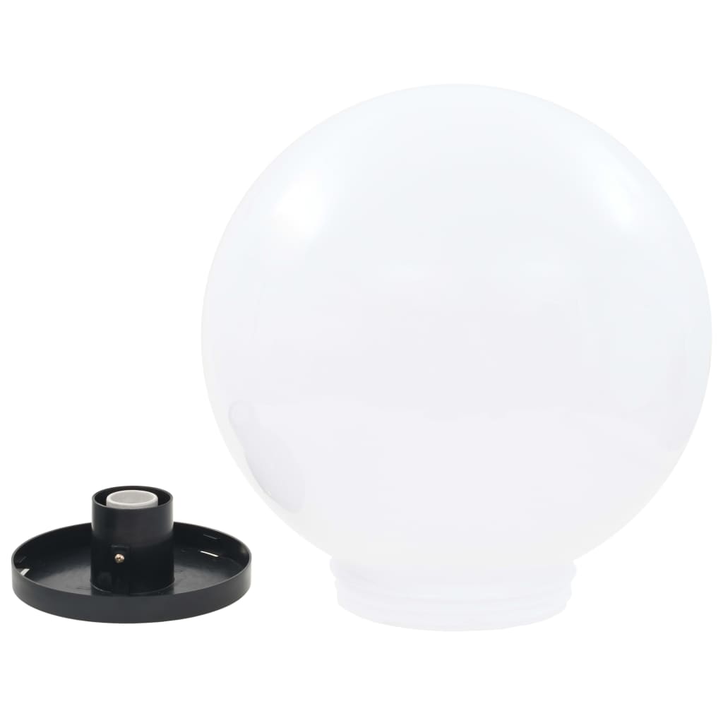 vidaXL LED Bowl Lamps 4 pcs Spherical 40 cm PMMA