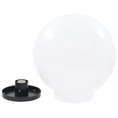 vidaXL LED Bowl Lamps 4 pcs Spherical 40 cm PMMA