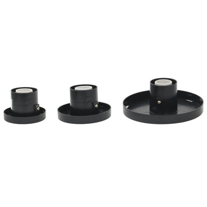 vidaXL 6 Piece LED Bowl Lamp Set Spherical 20/30/40 cm PMMA