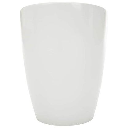 vidaXL Storage Stool White and Red Faux Leather