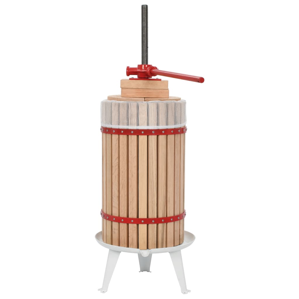 vidaXL 2 Piece Fruit & Wine Press and Crusher Set