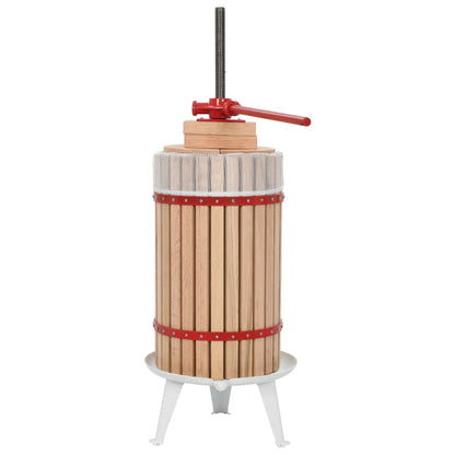 vidaXL 2 Piece Fruit & Wine Press and Crusher Set