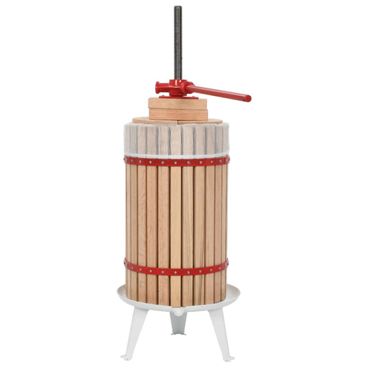 vidaXL 2 Piece Fruit & Wine Press and Crusher Set