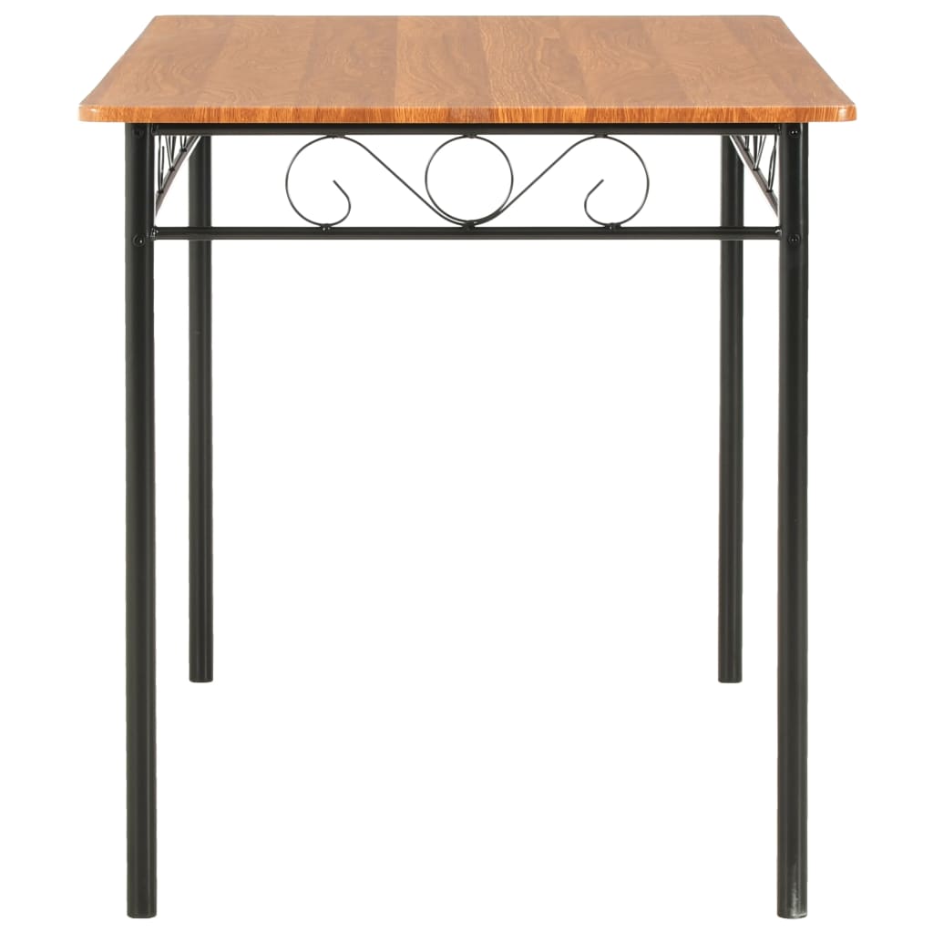 vidaXL Dining Table Brown 120x70x75 cm MDF