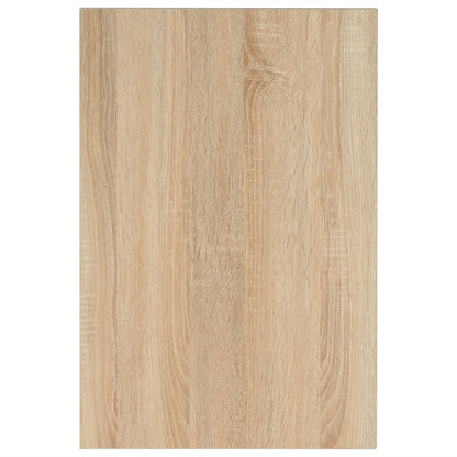 vidaXL Bathroom Wall Shelf for Basin Oak 60x40x16.3 cm