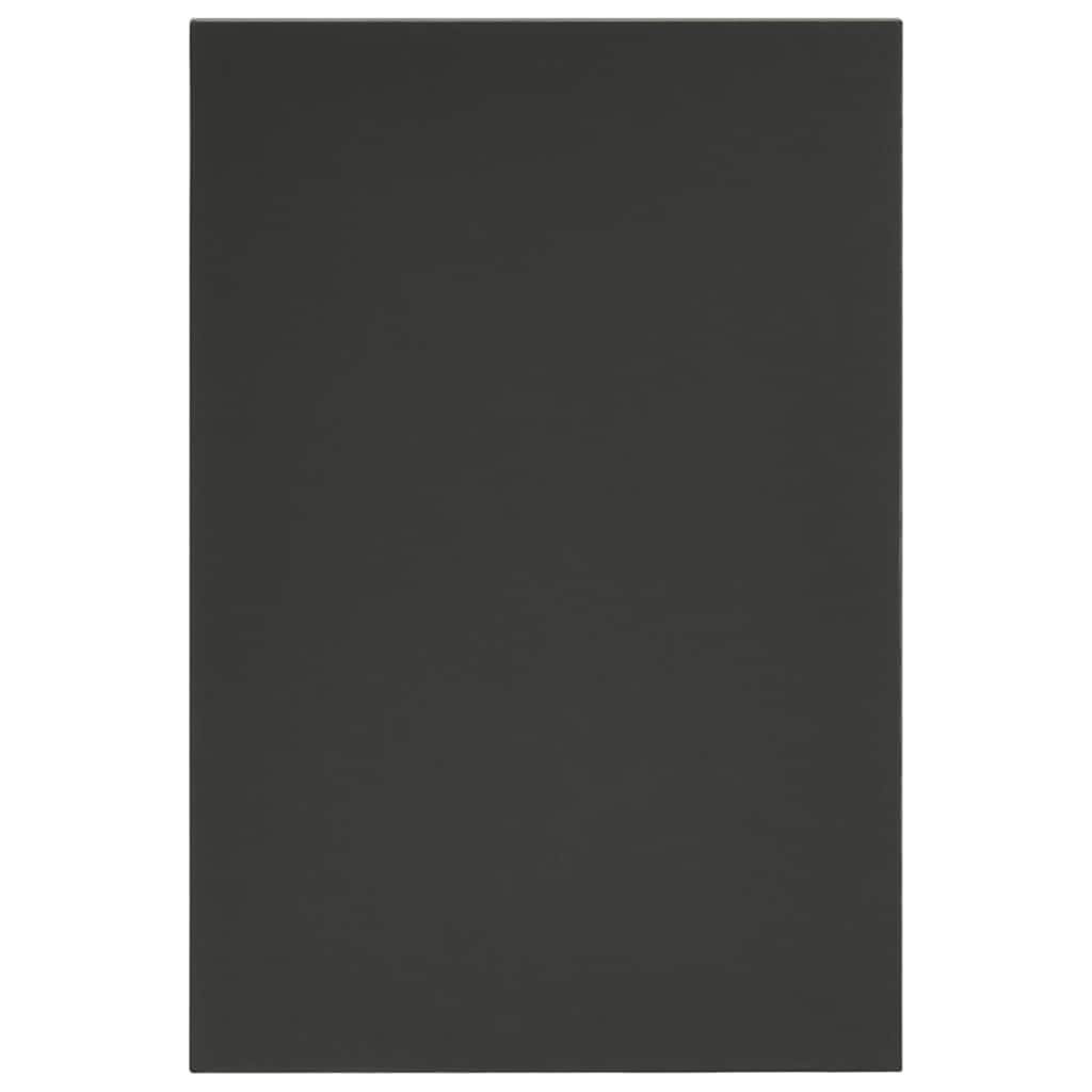 vidaXL Bathroom Wall Shelf for Basin Grey 60x40x16.3 cm