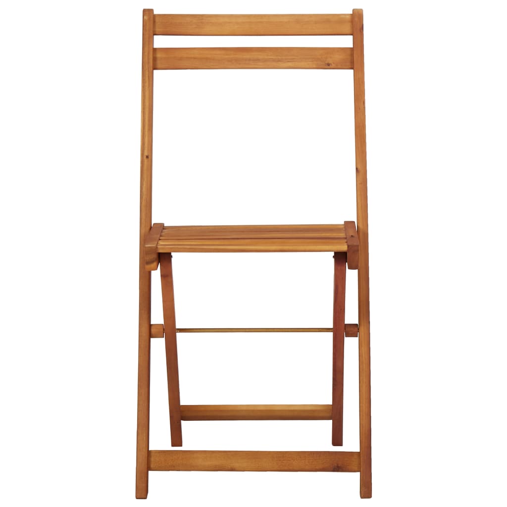 vidaXL Garden Planter Table With Chair | Brown | Solid acacia wood | Medium