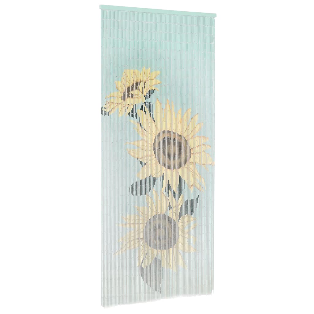 vidaXL Insect Door Curtain Bamboo 90x200 cm