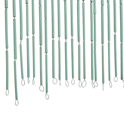 45737 vidaXL Insect Door Curtain Bamboo 90x200 cm