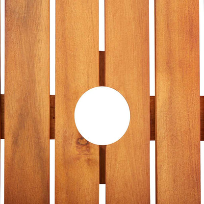 45962 vidaXL Garden Table 150x90x74 cm Solid Acacia Wood