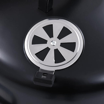 vidaXL 3-in-1 Charcoal Smoker BBQ Grill 40x80 cm