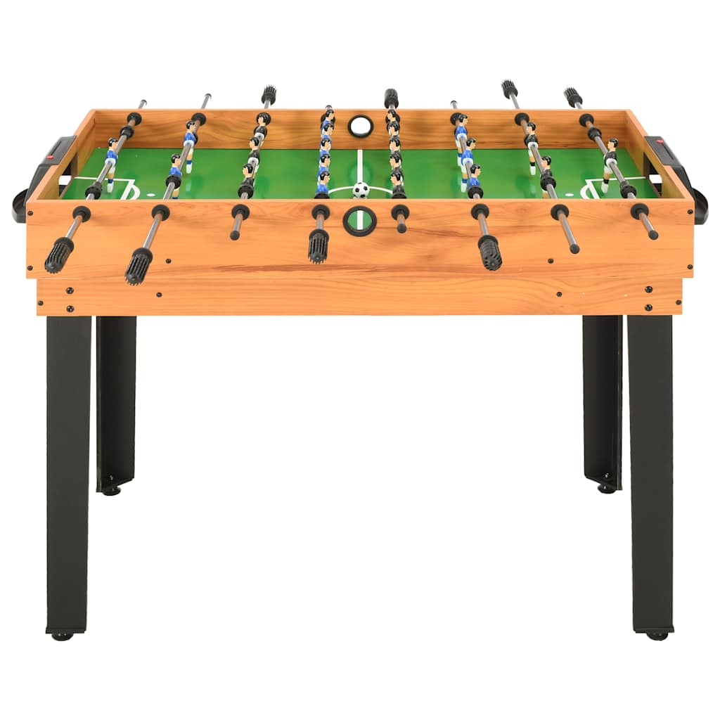 91944 vidaXL 15-in-1 Multi Game Table 121x61x82 cm Maple