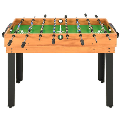 91944 vidaXL 15-in-1 Multi Game Table 121x61x82 cm Maple