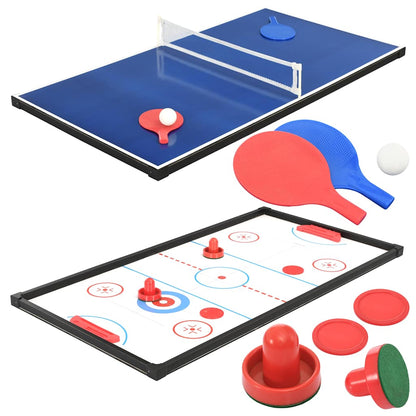 91944 vidaXL 15-in-1 Multi Game Table 121x61x82 cm Maple